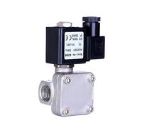 Elettrovalvola pilota con elettrovalvola a solenoide in ottone normalmente chiusa ad alta pressione 1.6Mpa in acciaio inossidabile 304 da "(12vdc-epdm-seal)