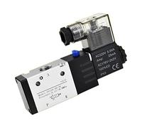 Elettrovalvola pneumatica 3V210-08 3 vie 2 posizioni controllo elettrico aria gas magnetico dc12v 24v ac220v 110v bobina volt 1/4quot 1 pz(With 6mm Fittings,AC 220V)