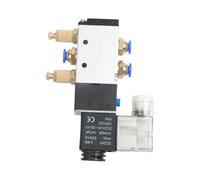 Elettrovalvola pneumatica 4V21008 24V DC uscita ingresso 1/4" scarico 1/8