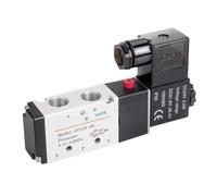 Elettrovalvola pneumatica a 5/2 vie 4V110-06 4V210-08 4V310-10 4V410-15 12V 24V 110V 220V Valvola di controllo della direzione(4V210-06,AC220V)