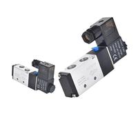 Elettrovalvola pneumatica a 5 vie e 2 posizioni, elettrovalvola pneumatica 4V210-08 4V310-10, elettrovalvola pneumatica 12V, 24V, 220V(4V130-06,DC24V)