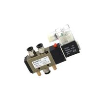 Elettrovalvola pneumatica a gas 4V210-08, 5 vie, 2 posizioni, elettrovalvola 220 V, attacco 1/4"(With 4mm Fittings)