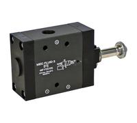ELETTROVALVOLA PNEUMATICA AD OTTURATORE PER ARIA 3/2 NC 1/4 U1 MF-F2510S AF 2510