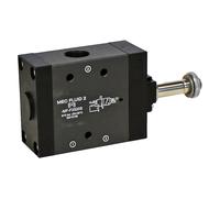 ELETTROVALVOLA PNEUMATICA AD OTTURATORE PER ARIA 3/2 NC 3/8 U1 MF-F2520S AF 2520