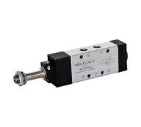 ELETTROVALVOLA PNEUMATICA AD OTTURATORE PER ARIA 5/2 1/8 U1 MF-M7500S AC 7500