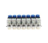 Elettrovalvola pneumatica, controllo integrato a 3/2 vie, uscita multipla con sbarra bus, 12V/24V, AC 110V/220V, 3V1-06-NC (raccordi DC24V 6mm)
