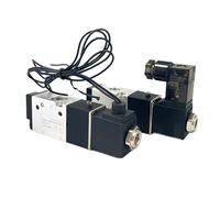 Elettrovalvola pneumatica elettrica, 2 posizioni, 3 porte, 12 V, 24 V, 110 V, 220 V, bobina di tensione, 3V110-06(3V110-06-NC 6MM)