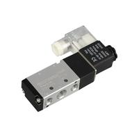Elettrovalvola pneumatica elettrica 4V210-08 Valvola magnetica aria gas a 5 vie e 2 posizioni 12 V 24 V 220 V Raccordi for tubi flessibili da 4 mm a 12 mm(PC 10mm Fittings,DC12V)