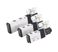 Elettrovalvola pneumatica elettrica 4V310-10 4V410-15 5 vie 2 posizioni 1 pezzo(PC 4V310-10 8mm,AC380V)