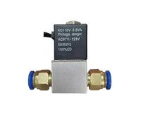 Elettrovalvola pneumatica in alluminio normalmente chiusa da 1/4 di pollice, valvola compressore a 2 vie, tensione DC 12V 24V 110V 220V, 1 pz.(24V_8MM)