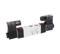 Elettrovalvola pneumatica originale a 5/3 vie doppia solenoide 4V130C-06/M5 4V230C-08 4V330C-10 EP Valvola di inversione 24 V 110 V 220 V(4V230P-08,AC110V)