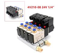 Elettrovalvola pneumatica resistente 4V210 08 basso consumo energetico