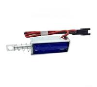 Elettrovalvola Push Pull, DC6V-24V 130g Pull, 500000 ciclo di vita, basso consumo energetico, per distributori automatici e sistemi di blocco rapido (DC6V-1.5A)