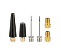 Elettrovalvola Set di adattatori for valvole biciclette, adattatore ugello dell'aria, palline, ago ricambio, gonfiaggio, attrezzo bici Valvola(Regular for style)