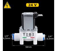 Elettrovalvola Solenoide 12V 24V 220V acqua Depuratore Purificatore Osmosi 1/4''
