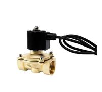 Elettrovalvola subacquea normalmente chiusa in ottone da 1-1/4" IP68 impermeabile 110 V 24 V 12 V 24 V Elettrovalvola(G_24VDC)
