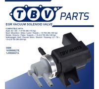 ELETTROVALVOLA TURBINA EGR AUDI SEAT SKODA VW 1K0906627E 1J0906627A