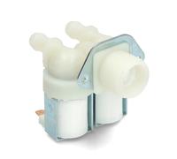 Elettrovalvola universale per lavatrice 2 vie - 180° diametro uscita 12mm [EEK: Conforme]