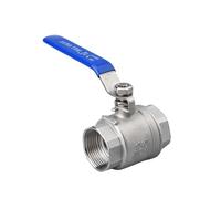 Elettrovalvola Valvola a sfera a passaggio completo BSPT NPT 1/4" 3/8" 1/2" 3/4" 1" 1-1/4" 2" femmina in acciaio inossidabile SS304 2P Valvola(1/2",BSPT)