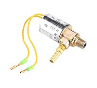 Elettrovalvola, Valvola solenoide elettrica da 12 V, trombe ad aria e sistemi di sospensione pneumatica, valvola solenoide for tromba ad aria for camion e treni in metallo da 1/4 di pollice