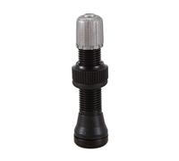 Elettrovalvola, Valvola valvola tubeless for strada MTB Bicicletta Tubeless Pneumatici in ottone Core Ley Stelo Sigillante Tubeless compatibile, Costruzione solida(Noir)