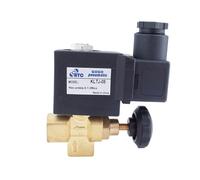 Elettrovalvola vapore ad alta temperatura in ottone normalmente chiusa for acqua calda Elettrovalvola regolabile FKM G1/4".(DC24V)