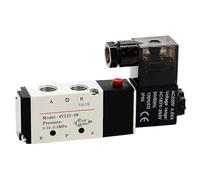 Elettrovalvole 1/4'' bsp 1/8" 3/8” 1/2" Valvole a piastra 5/2 a 5 vie 4M210-08B 4M310-10B 4M410-15 4M110-06 4M220-08(4M310-10,DC 24V)