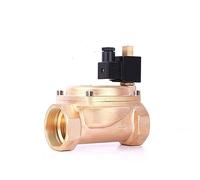 Elettrovalvole a 2 vie in ottone da 2 pollici ad azione diretta for acqua 12 V 110 V 24 V DN50 normalmente aperte 16 bar(24vdc-80degree Centigrade)
