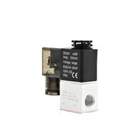 Elettrovalvole pneumatiche 2V025-08 2 posizioni 2 porte 1/4" normalmente chiuse Elettrovalvola pneumatica 12V 24V 110V 220V Volt(B,AC220V)