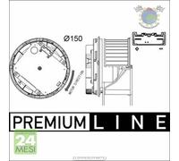 Elettroventola Abitacolo Interna Mahle per FORD FOCUS VOLVO S40 C70 C30
