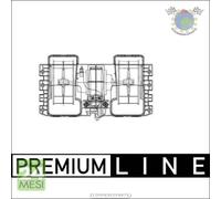 Elettroventola Abitacolo Interna Mahle per MAN TGX TGS TGM TGL TGA