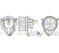 ElettroVentola Abitacolo Mercedes Sprinter +/- AC da 95 a 06 Originale