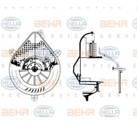 ElettroVentola Abitacolo Peugeot 306 tutte le CC +AC dal '93 al '01 Originale