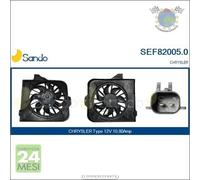 Elettroventola radiatore Sando per CHRYSLER VOYAGER IV #m6