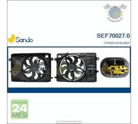 Elettroventola radiatore Sando per CITROEN BERLINGO DS PEUGEOT 5008 3008 308