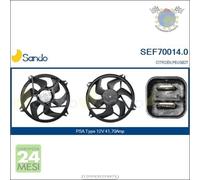 Elettroventola radiatore Sando per CITROEN BERLINGO XSARA PEUGEOT PARTNER RANCH