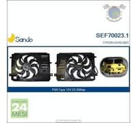 Elettroventola radiatore Sando per CITROEN SPACETOURER JUMPY III C4 II DS PE #hi