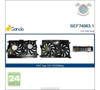 Elettroventola radiatore Sando per FIAT CROMA OPEL VECTRA C SIGNUM 2 SAAB 9- #jz