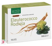 Ligne de Plantes Eleuterococco Rodiola BIO 10 Ampolle