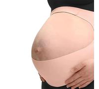 Elevara Belly Band - Eliminating Back & Pelvic Pain,Pregnancy-Safe Materials & Invisible Elegance,No Rolling/Sliding (Beige,X-Large)