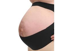 Elevara Belly Band - Eliminating Back & Pelvic Pain,Pregnancy-Safe Materials & Invisible Elegance,No Rolling/Sliding (Black,Medium)