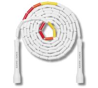 Elevate Beaded Jump Rope - Corda per salto professionale con una lunghezza regolabile fino a max. 3 mt, thickness 3 mm poli cord/8 mm incluse perline, peso 0,1 kg