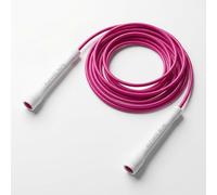 Elevate Rope Corda per Saltare Max (Love) - Rosa - PVC Resistente Con Anima in Nylon - 5 mm di Spessore - per Bambini e Adulti - Lunghezza Massima 3 m - Manici