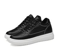 Elevate Shoes - Scarpe da ginnastica da uomo, 6 cm, con plateau invisibile, per il tempo libero, tutti i giorni, basse, antiscivolo, comode, traspiranti, per il tempo libero, la palestra, leggere