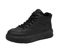 Elevate Shoes Sneaker da uomo con Thick Soles Sneaker Mid Top Funky Skateboard, comode scarpe da corsa, scarpe da ginnastica, morbide, per il fitness, alla moda, per il tempo libero, per la palestra