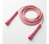 Elevate Speed Rope MAX - Corda per saltare professionale in PVC resistente con anima in nylon - 5 mm - Lunghezza max. 3 metri - Manici estremamente resistenti (rosa irlandese)