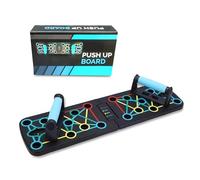 Elevated Endeavors - Tavola per flessioni multifunzione solida: attrezzatura professionale per allenamento a casa per petto, braccia e allenamento della forza