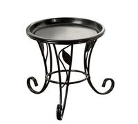 Elevated Planter Stand Frame - Iron Flower Display Unit, Multi Level Pot Support Structure, Indoor Exterior Corner Organizer Rack, Stylish Decorative Storage System | Lounge Interior Plant Arrangement