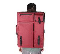 ElevateIQ Borsa da trasporto grande for tavolo da disegno impermeabile 4K con tessuto in tela, tracolla for artisti (grigio)