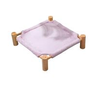 Elevati Lettino per Cani Cane e Gatto Sgabello Letto Animali Sedia Con IN Legno